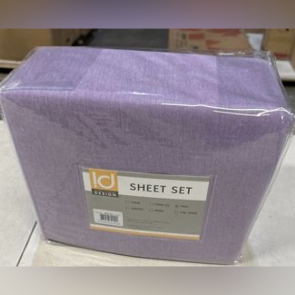 Intelligent Design Cotton Blend Jersey Knit All Season Sheet Set Full Pu… - Picture 2 of 4